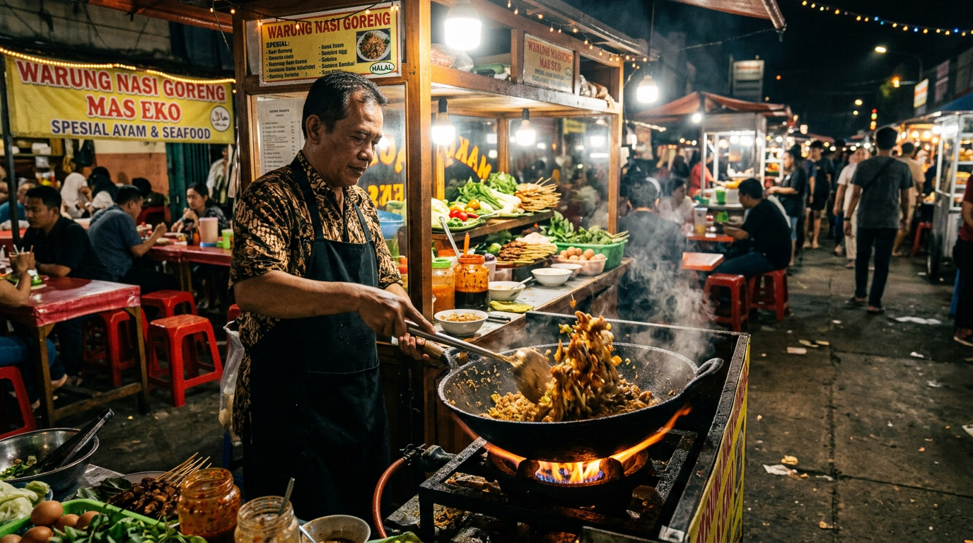 kuliner Jakarta, makanan legendaris, wisata kuliner, kuliner Nusantara